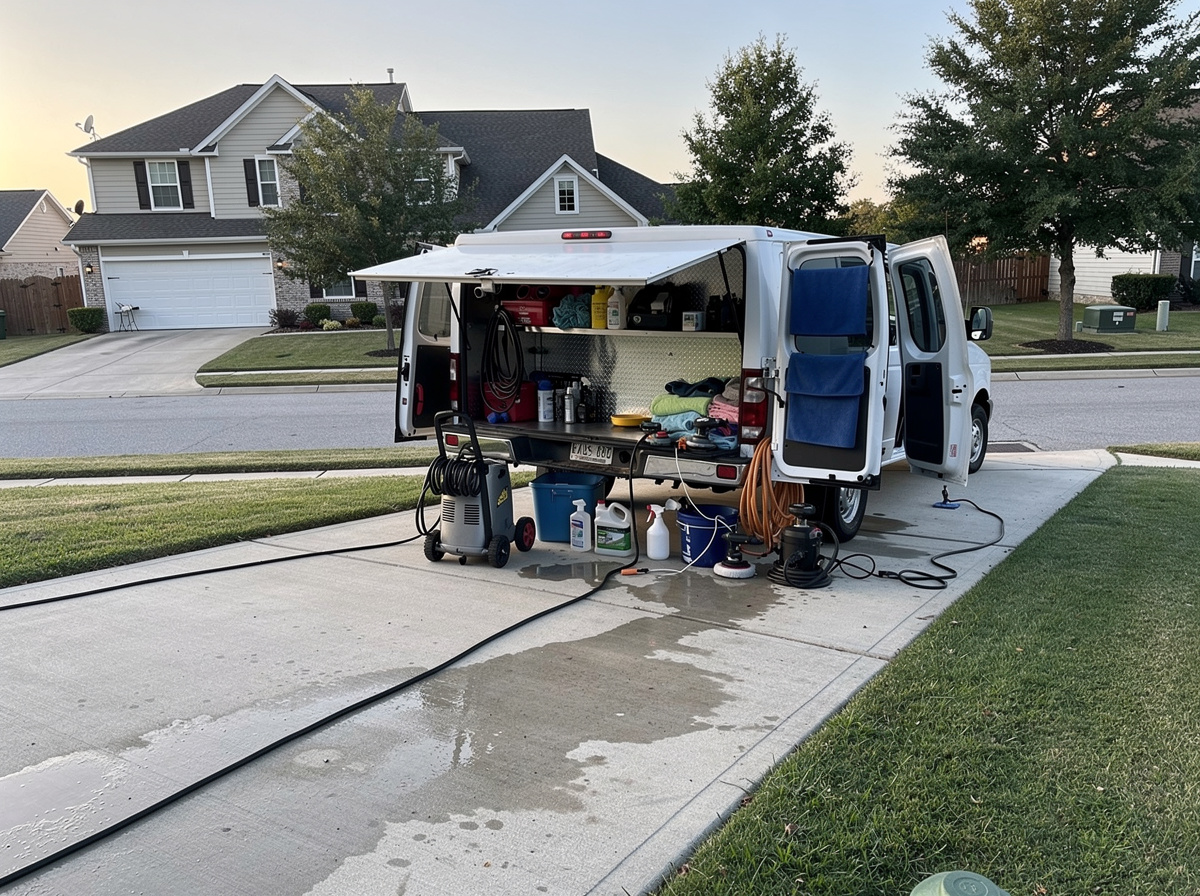 John from Crystal Clear Mobile Detail